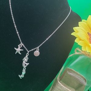 Mermaid Shell Necklace Handmade
